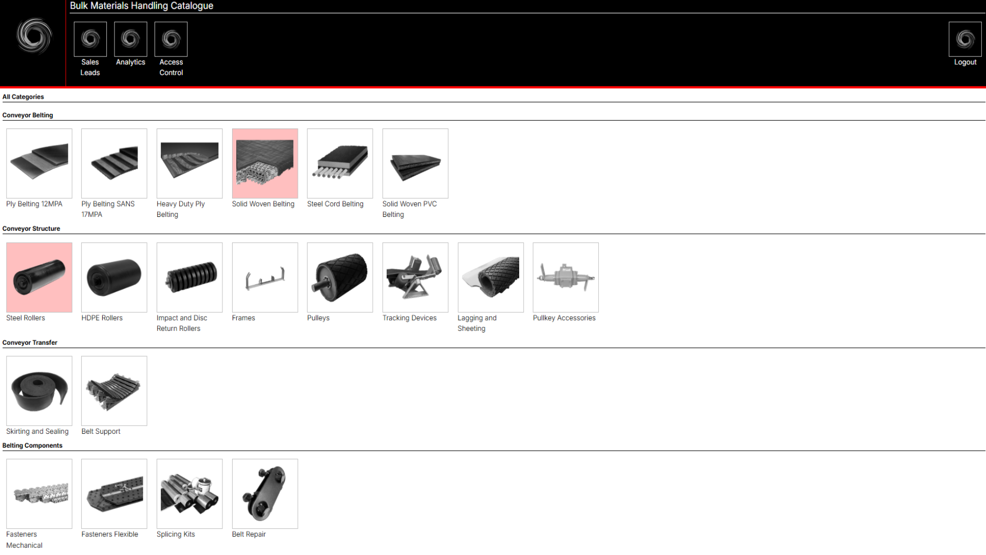 Online Industrial Catalogue